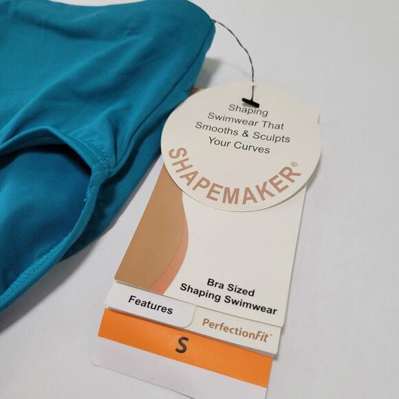 Coco Reef Contours High-Waist Bikini Bottoms Teal Cove NWT Size Small - Picture 7 of 10